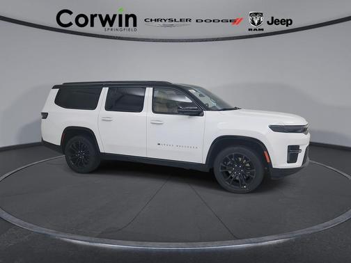 Bright White Clearcoat 2026 Jeep Grand Wagoneer L RESERVE