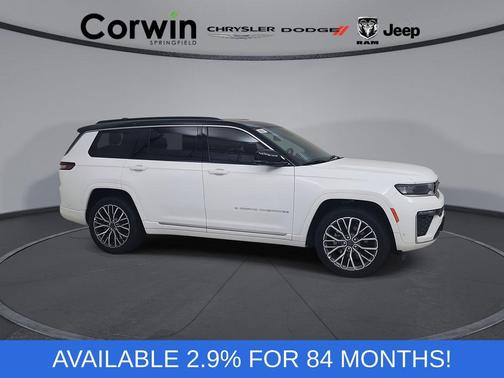 Bright White Clearcoat 2026 Jeep Grand Cherokee L Summit