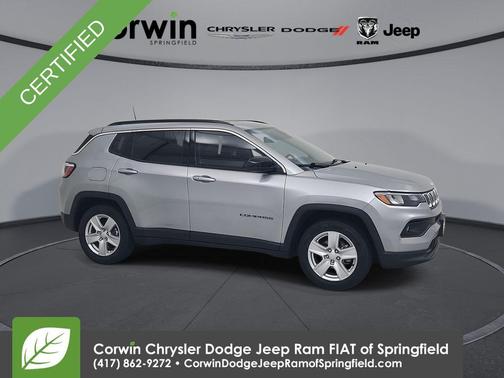 Billet Silver Metallic Clearcoat 2022 Jeep Compass Latitude