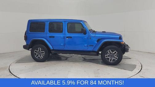Hydro Blue Pearl 2026 Jeep Wrangler Sahara