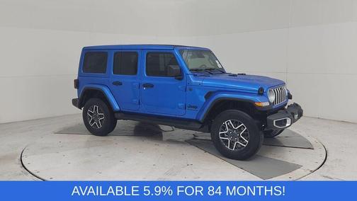 Hydro Blue Pearl 2026 Jeep Wrangler Sahara