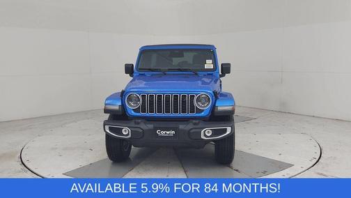 Hydro Blue Pearl 2026 Jeep Wrangler Sahara