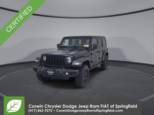 Black Clearcoat 2022 Jeep Wrangler Unlimited Sport