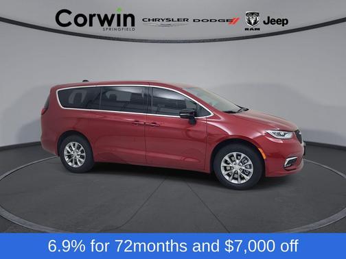 Red 2026 Chrysler Pacifica Select