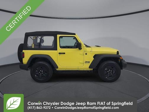 High Velocity Clearcoat 2022 Jeep Wrangler Sport