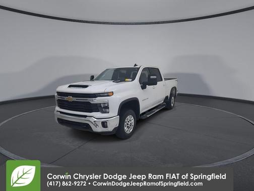 Summit White 2025 Chevrolet Silverado 2500 LT