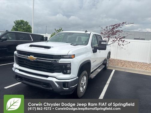 Summit White 2025 Chevrolet Silverado 2500 LT