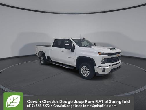 Summit White 2025 Chevrolet Silverado 2500 LT