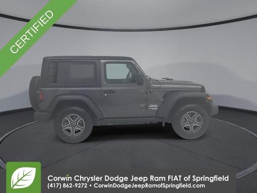 Granite Crystal Clearcoat Metallic 2019 Jeep Wrangler Sport
