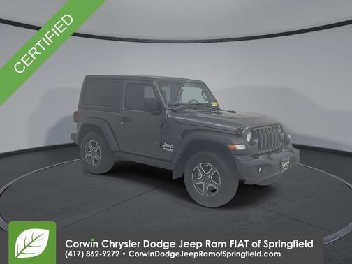 Granite Crystal Clearcoat Metallic 2019 Jeep Wrangler Sport