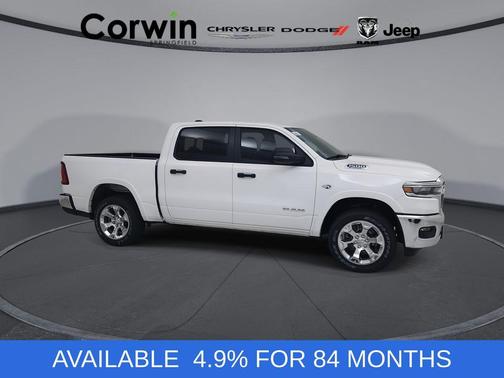 Bright White Clearcoat 2026 RAM 1500 Big Horn/Lone Star