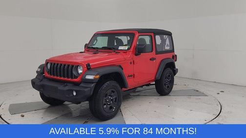 Firecracker Red Clearcoat 2026 Jeep Wrangler Sport