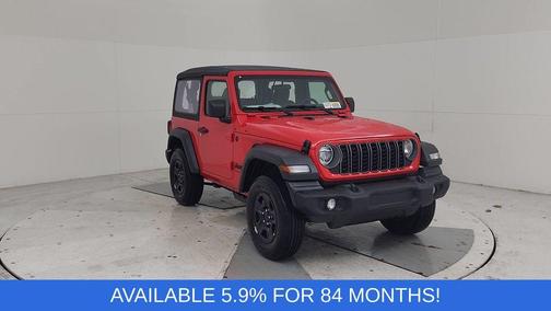 Firecracker Red Clearcoat 2026 Jeep Wrangler Sport