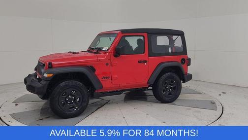 Firecracker Red Clearcoat 2026 Jeep Wrangler Sport