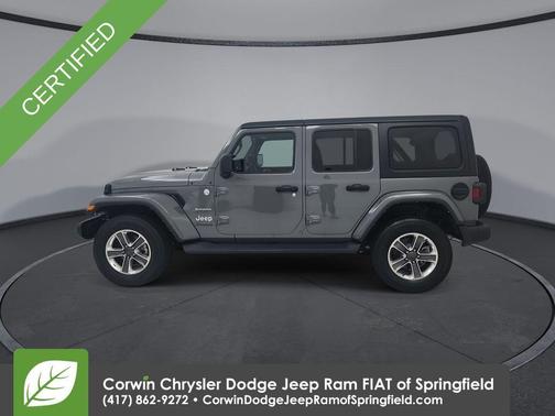 Sting Gray Clearcoat 2022 Jeep Wrangler Unlimited Sahara