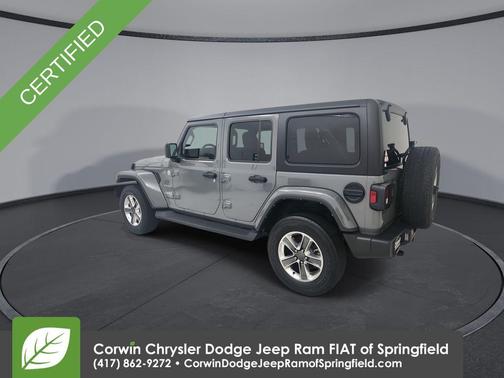 Sting Gray Clearcoat 2022 Jeep Wrangler Unlimited Sahara