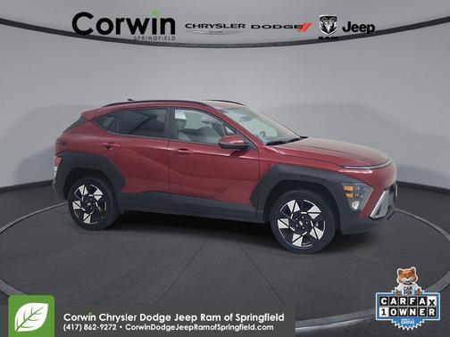 Red Metallic 2025 Hyundai KONA SEL