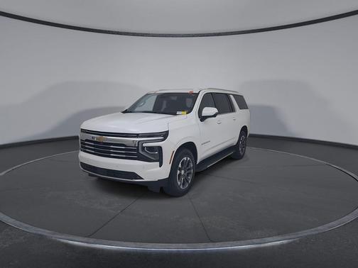 Summit White 2025 Chevrolet Suburban LT