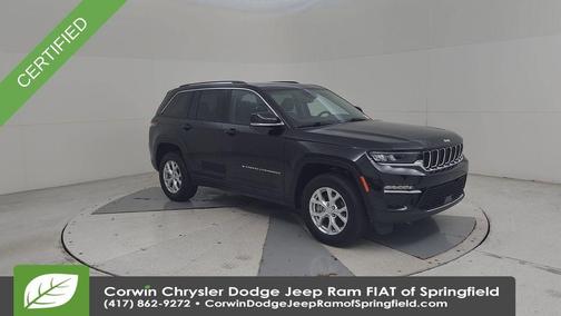 Diamond Black 2023 Jeep Grand Cherokee Limited