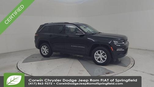 Diamond Black 2023 Jeep Grand Cherokee Limited