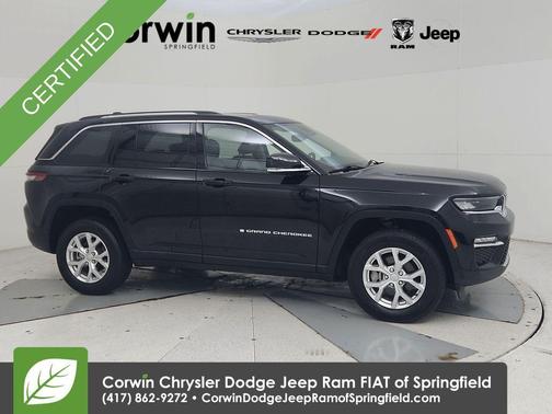 Diamond Black 2023 Jeep Grand Cherokee Limited