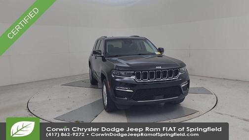 Diamond Black 2023 Jeep Grand Cherokee Limited