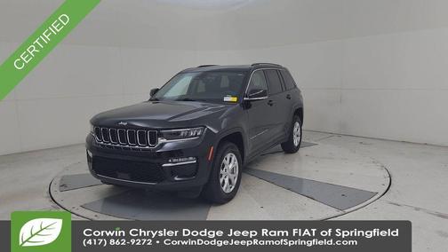Diamond Black 2023 Jeep Grand Cherokee Limited