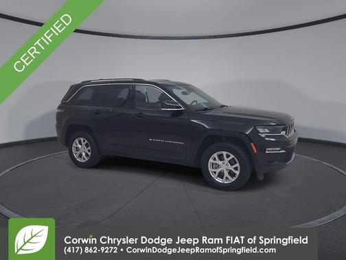 Diamond Black 2023 Jeep Grand Cherokee Limited
