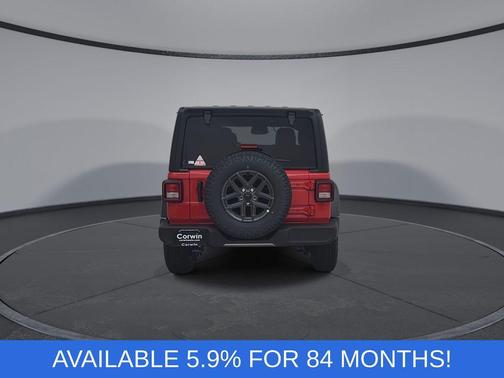 Firecracker Red Clearcoat 2026 Jeep Wrangler Sport