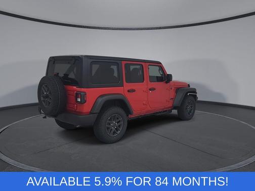 Firecracker Red Clearcoat 2026 Jeep Wrangler Sport