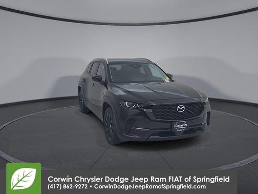 Jet Black Mica 2025 Mazda CX-50 2.5 S Preferred Package