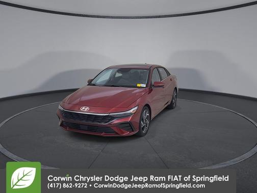 Red 2025 Hyundai ELANTRA Limited