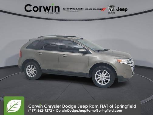 Mineral Gray Metallic 2014 Ford Edge SEL