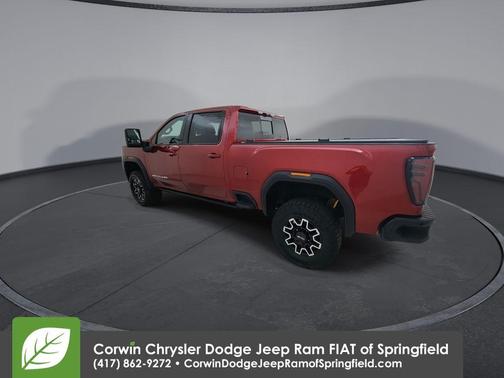 Volcanic Red 2025 GMC Sierra 2500 AT4X