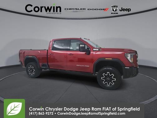 Volcanic Red 2025 GMC Sierra 2500 AT4X