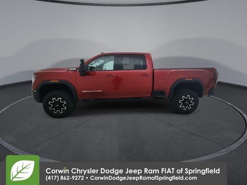 Volcanic Red 2025 GMC Sierra 2500 AT4X