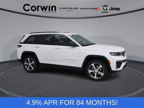 Bright White Clearcoat 2026 Jeep Grand Cherokee Limited