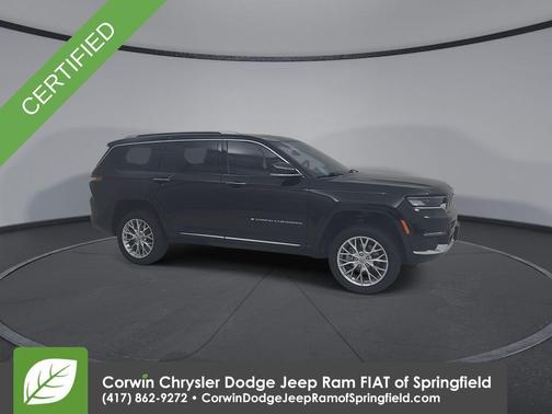 Diamond Black 2023 Jeep Grand Cherokee L Summit