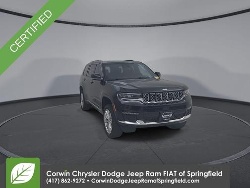 Diamond Black 2023 Jeep Grand Cherokee L Summit