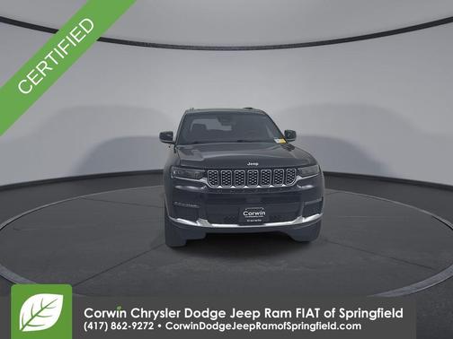 Diamond Black 2023 Jeep Grand Cherokee L Summit