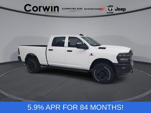 Bright White Clearcoat 2026 RAM 2500 Tradesman