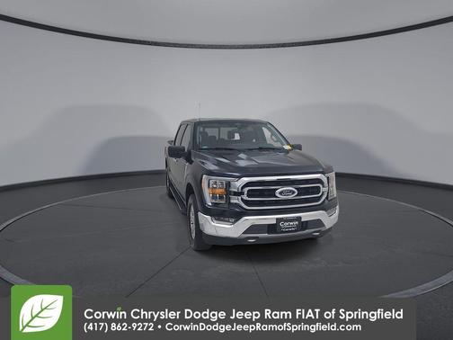 Blue Metallic 2021 Ford F-150 XLT