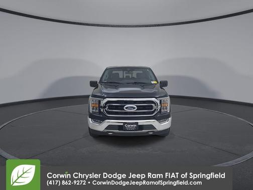 Blue Metallic 2021 Ford F-150 XLT