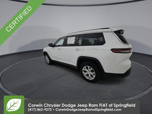 Bright White Clearcoat 2023 Jeep Grand Cherokee L Limited