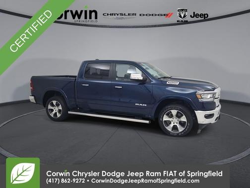 Patriot Blue Pearlcoat 2022 RAM 1500 Laramie