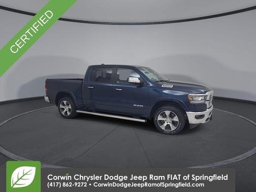 Patriot Blue Pearlcoat 2022 RAM 1500 Laramie