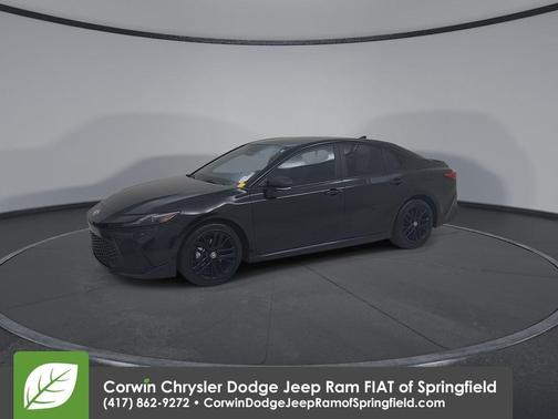 Midnight Black Metallic 2025 Toyota Camry SE