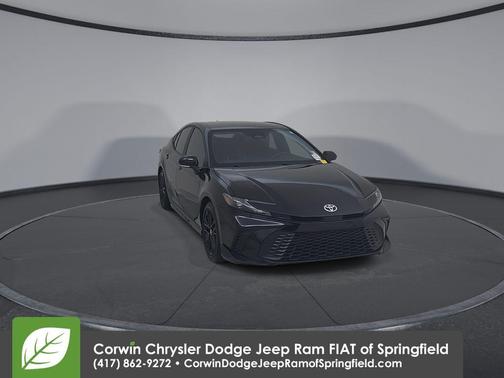 Midnight Black Metallic 2025 Toyota Camry SE