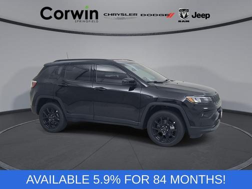 Diamond Black 2026 Jeep Compass Latitude