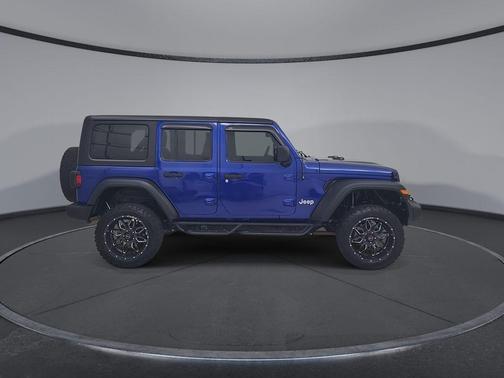 Ocean Blue Metallic 2018 Jeep Wrangler Unlimited Sport